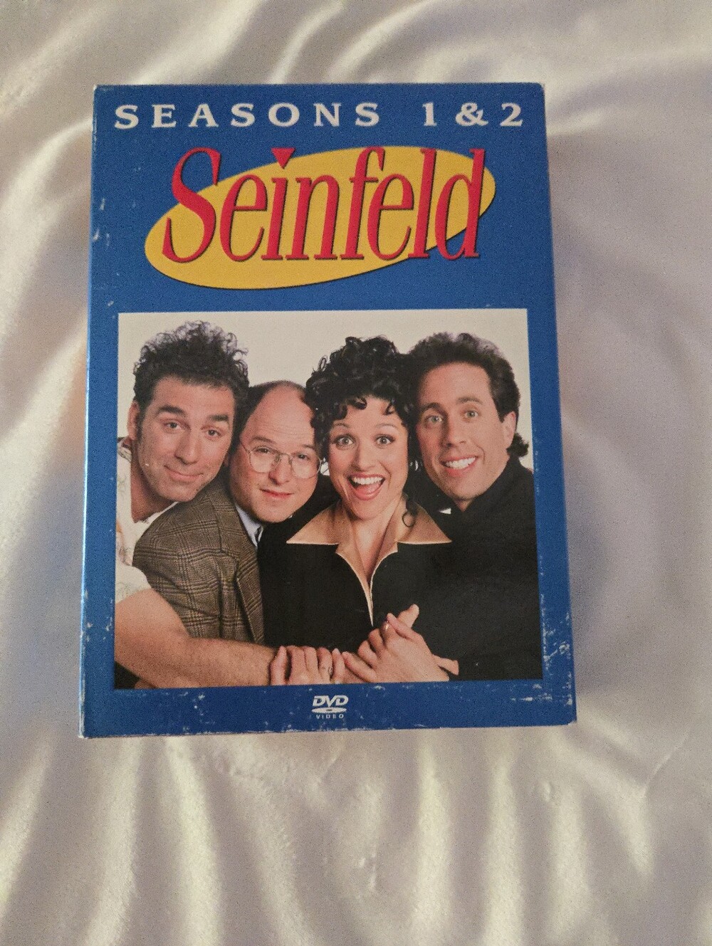 Seinfeld Comedy DVD Season 1 & 2 TV Show 4-Disc Set 22 Episodes